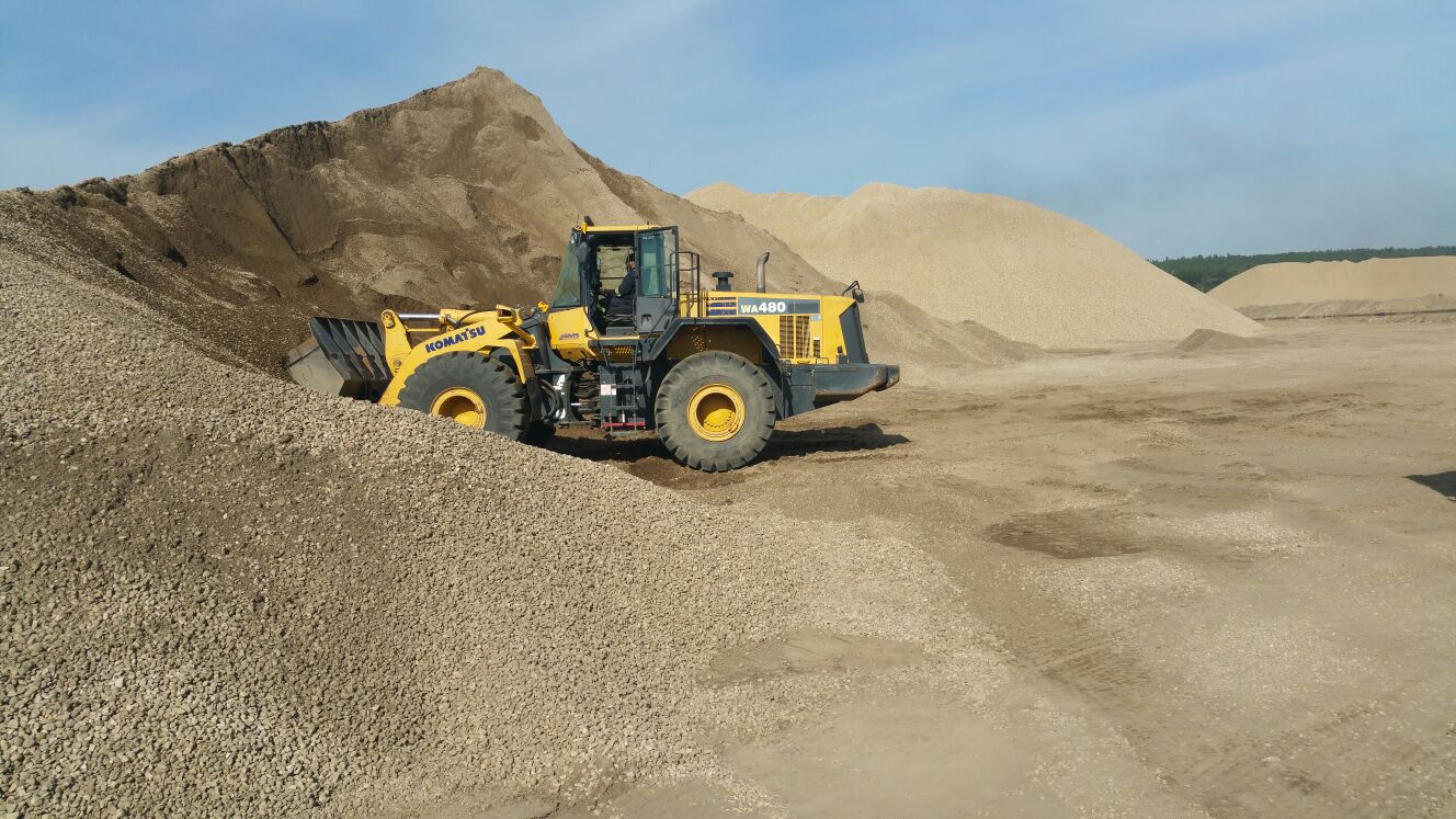 Gravel hauling services