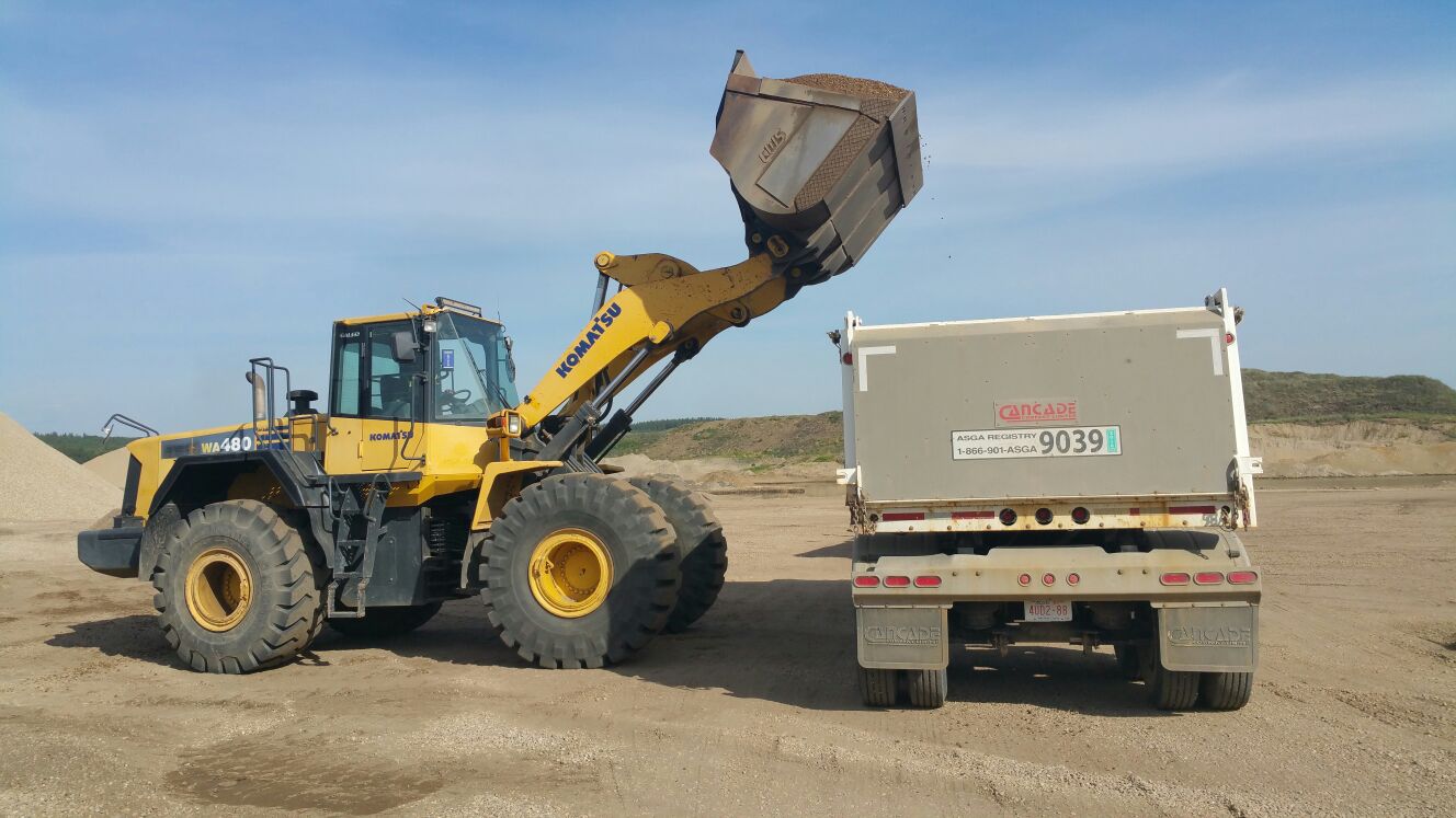 Gravel Loading Services Edmonton